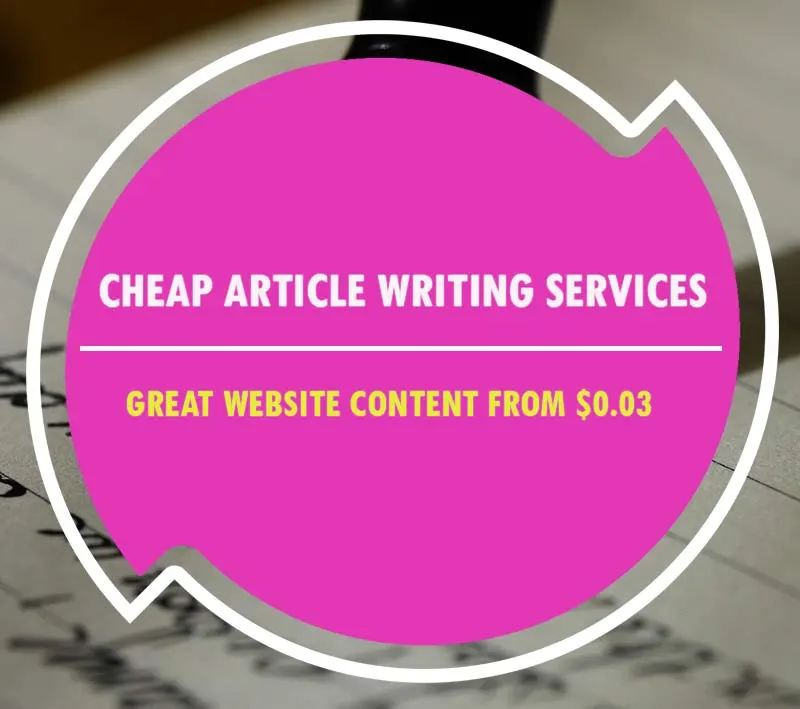 best cheap article writing services usa