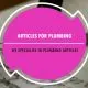 content writing for plumbers
